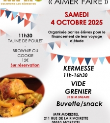 Journ&eacute;e "aimer faire" de la MFR de Morestel