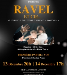 Concert Ravel et Cie, par l'Harmonie de Grenoble