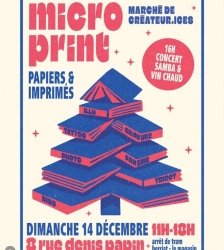 Micro march&eacute; print de No&euml;l