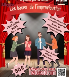 Stage d'improvisation pour d&eacute;butant