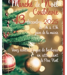 March&eacute; de No&euml;l &agrave; Coublevie