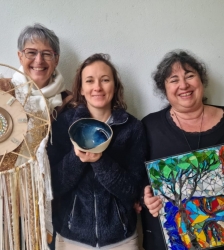 Exposition de Val&eacute;rie Borgel, Clara Longeagne et Anne-Mattina.