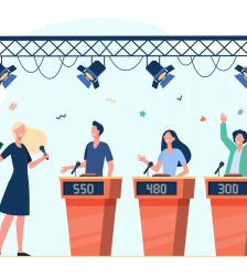 Quiz et feu d'artifice