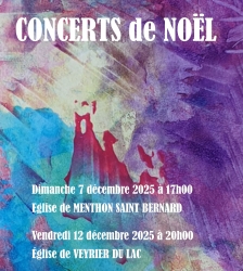 Concert de No&euml;l du Ch&oelig;ur du Tillier