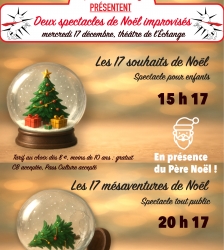 Th&eacute;&acirc;tre d'improvisation : Les 17 m&eacute;saventures de No&euml;l