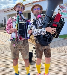 Soir&eacute;e musique transalpine au refuge du Cr&ecirc;t du Poulet