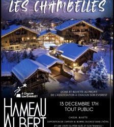 Le ch&oelig;ur de Chambelles et photos avec le P&egrave;re No&euml;l