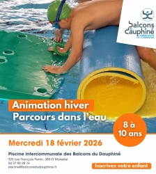 Animation hiver &agrave; la piscine