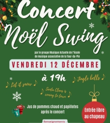 Concert : No&euml;l Swing &agrave; la m&eacute;diath&egrave;que de Corbelin