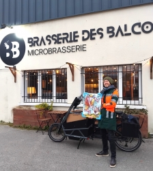 Exposition de peintures de Nicolas Clusel &agrave; la Brasserie des Balcons