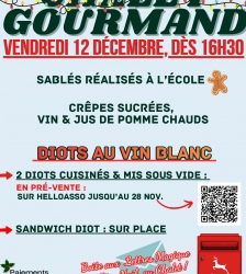 Le chalet gourmand du Sou des &eacute;coles du Ciers