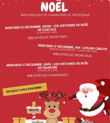 Les animations de No&euml;l &agrave; la biblioth&egrave;que de Chamagnieu