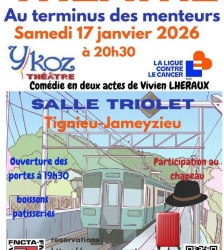 Repr&eacute;sentation th&eacute;&acirc;trale : Au terminus des menteurs