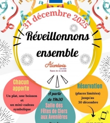 R&eacute;veillon solidaire avec l'Accorderie des L&ocirc;nes