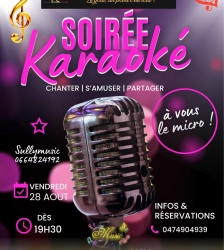 Soir&eacute;e karaok&eacute; au Bistrot des Saveurs