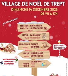 Village de no&euml;l de Trept