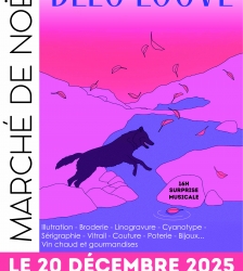 March&eacute; de No&euml;l Bleu Louve