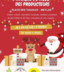 March&eacute; de No&euml;l des producteurs
