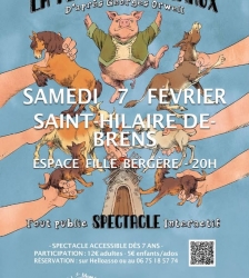 Spectacle musical : La Ferme des Animaux &agrave; Saint-Hilaire-de-Brens
