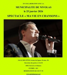 SOIREE DE NIVOLAS - CONCERT- MICHEL MONACO