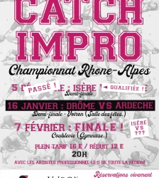 Th&eacute;&acirc;tre Catch Impro : Championnat Dr&ocirc;me vs Ard&egrave;che