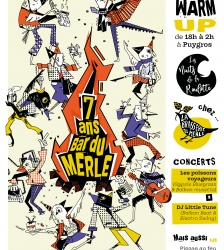 Anniversaire du bar du merle + Warm Up Nuits de la Roulotte