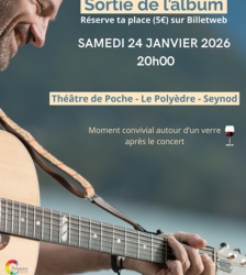 Nico Capony en concert : Sortie de l&rsquo;album &laquo; Les Mots Pos&eacute;s &raquo;