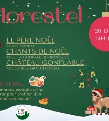 Concert de chorale et pr&eacute;sence du P&egrave;re-No&euml;l &agrave; Morestel