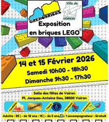 Exposition en briques LEGO