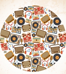 Exposition platines et vinyles