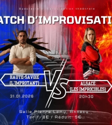 Match d'improvisation, Haute-Savoie vs Alsace