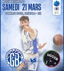 Match Basket NM3 - Grenoble VS Corse