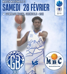 Match Basket NM3 - Grenoble VS Menton