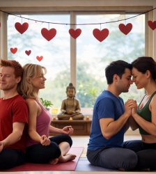 Yoga et bain sonore de la St Valentin