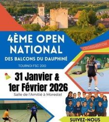 4e tournoi national de crossminton des Balcons du Dauphin&eacute;