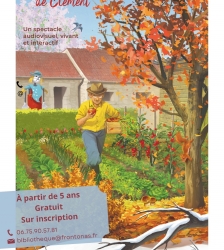 Nuits de la lecture &agrave; Frontonas : Le secret du jardin de Cl&eacute;ment