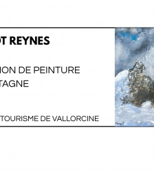 Exposition de peintures de montagne de Margot Reyn&egrave;s