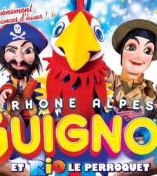 Spectacle Guignol Rh&ocirc;ne Alpes et Rio le majestueux perroquet