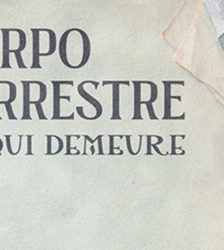 Exposition : Corpo terrestre, ce qui demeure