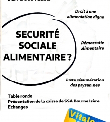 Table ronde sur la s&eacute;curit&eacute; sociale de l'alimentation