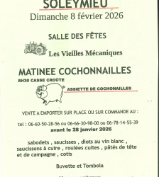 Vente sur place et &agrave; emporter : matin&eacute;e cochonnailles