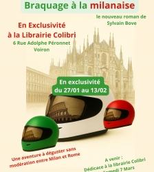 Avant-premi&egrave;re de la sortie du livre : Braquage &agrave; la milanaise