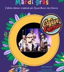 Concert et bal de Mardi Gras avec Cajun Express
