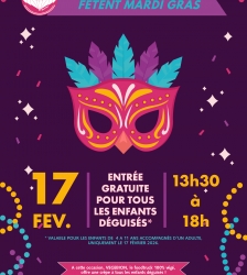 Mardi gras aux Grottes de la Balme