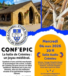 COMPLET-Conf'Epic : la halle de Cr&eacute;mieu