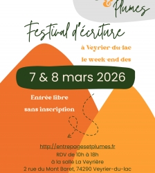 Festival d'&eacute;criture : entre Pages et Plumes