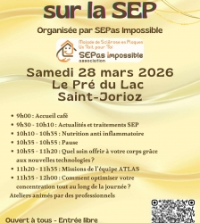 Matin&eacute;e d'infos sur la SEP