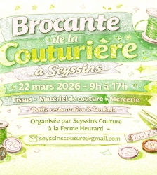 Brocante de la couturi&egrave;re