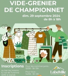 Vide Grenier du quartier Championnet