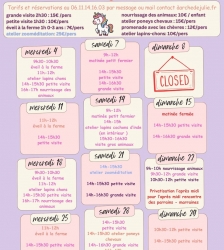 Ferme d&rsquo;animation et de m&eacute;diation par l&rsquo;animal - l&rsquo;Arche de Julie : visites et ateliers du mois de mars